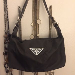Authentic vintage Prada Tessuto nylon shoulder bag